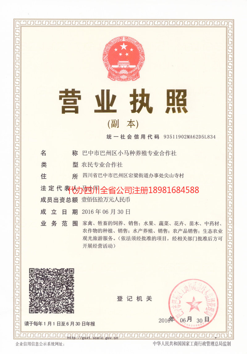 北票北票小马种养殖专业合作社